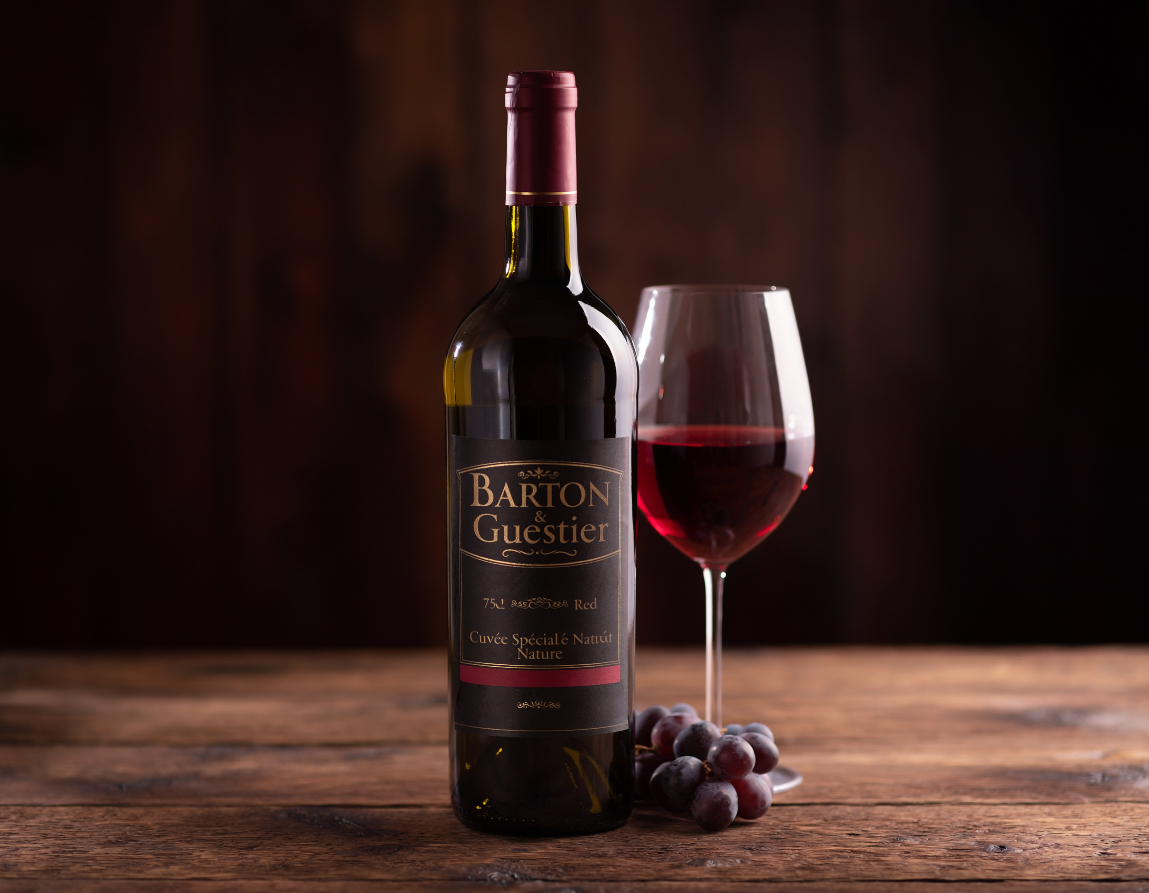 AdobeStock_e68fdffc-f839-42d2-bf11-68b8b81e7f79 Barton & Guestier Cuvée Spéciale Nature Sweet Red (75cl) - Image 1