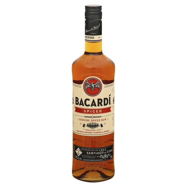 Bacardi Genuine Spiced Rum _ Hannaford Bacardi Spiced Rum (70cl) - Image 1