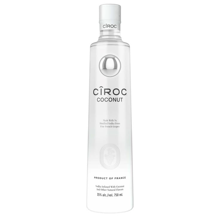 Gopuff_com_ Ciroc Coconut Vodka 750ml (70 Proof) - Delivered In As Fast As 15 Minutes Flirt Vodka Coconut (70cl) - Image 1