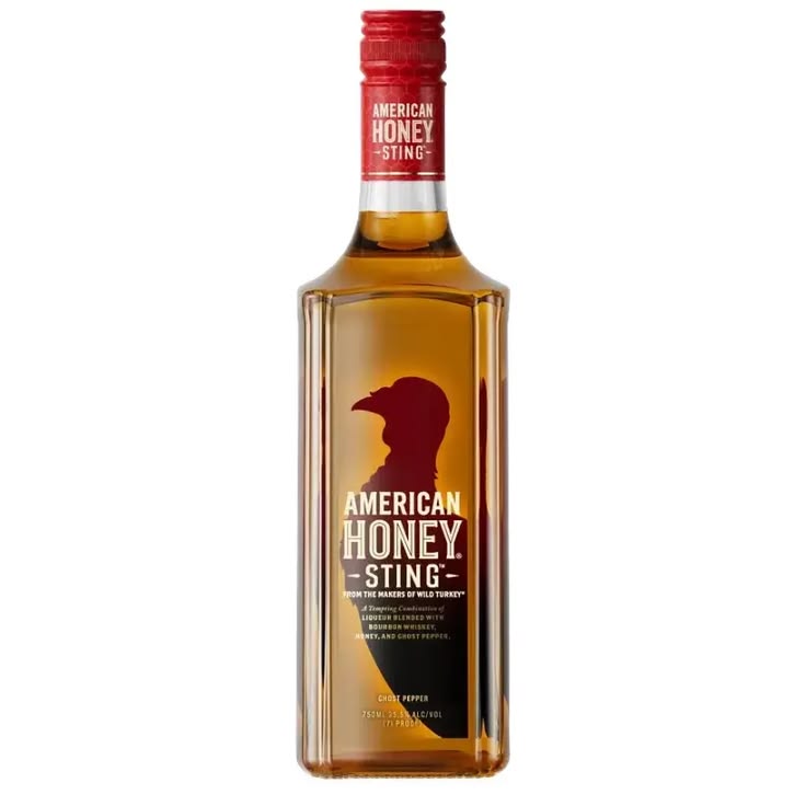 Wild Turkey American Honey Sting Liquor Blended Bourbon Whiskey American Honey Sting (70cl) - Image 1