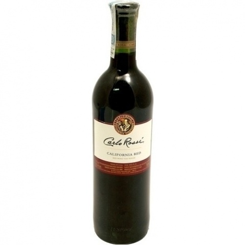 リダイレクトの警告 Carlo Rossi California Red Wine (75cl) - Image 1